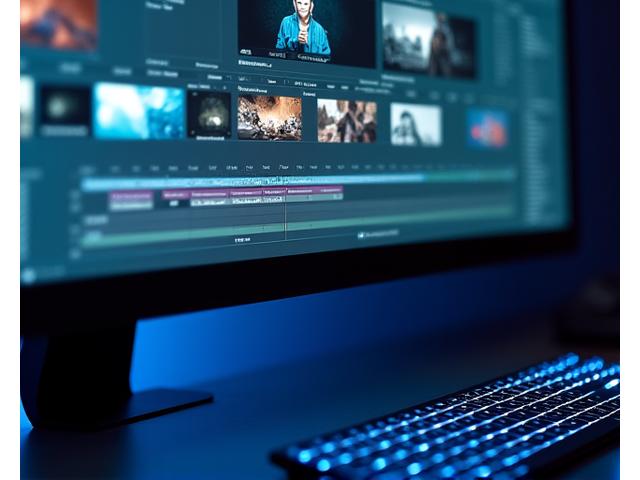 Détail d'un écran de montage affichant Adobe Premiere Pro, symbolisant les logiciels et le hardware disponibles